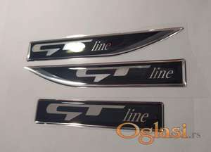 GT line sport stiker oznaka